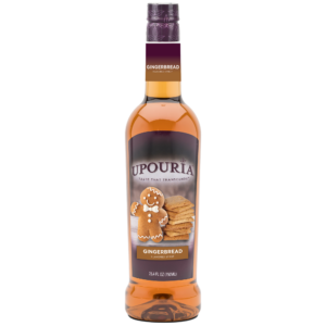 UPOURIA® Gingerbread Flavored Syrup (12) 750 mL Bottles with (6) Pumps
