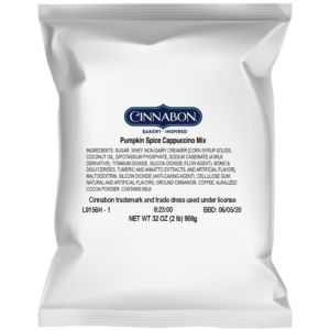 Cinnabon® Pumpkin Spice Cappuccino Mix (4) 3 lb Pouches