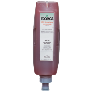 Tropics Juices 10% Strawberry Lemonade (3) 1 Gallon Cartridges