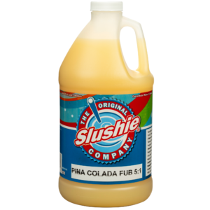 The Original Slushie Company® Pina Colada FUB (6) 1/2 Gallon Bottles