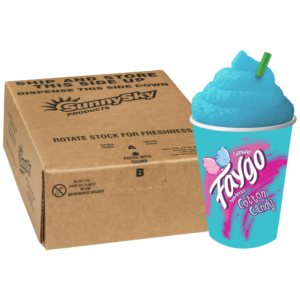 Faygo Blue Cotton Candy FCB 2.5 Gallon BIB