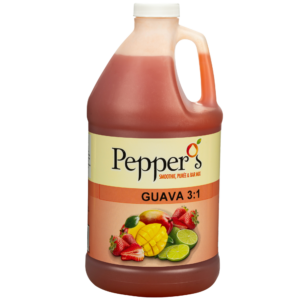 Pepper's Guava Puree (6) 1/2 Gallon Bottles