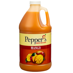 Pepper's Mango Puree (6) 1/2 Gallon Bottles