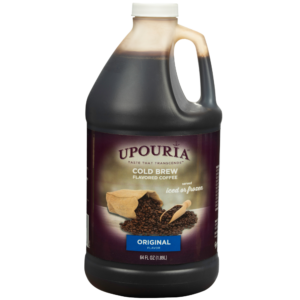 UPOURIA Original Flavor Frozen Coffee FUB (6) 1/2 Gallon Bottles