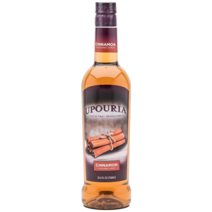 UPOURIA Cinnamon Flavored Syrup (12) 750 mL Bottles with (6) Pumps