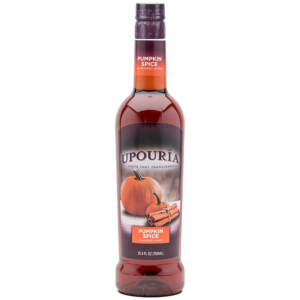 UPOURIA Pumpkin Spice Flavored Syrup (12) 750 mL Bottles with (6) Pumps