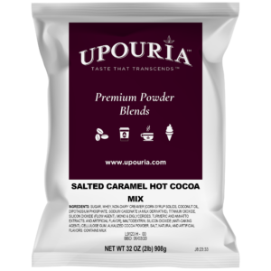 UPOURIA® Salted Caramel Hot Cocoa Mix (6) 2 lb Pouches