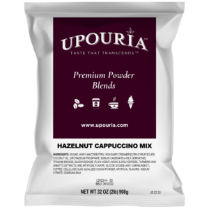 UPOURIA® Hazelnut Cappuccino Mix (6) 2 lb Pouches