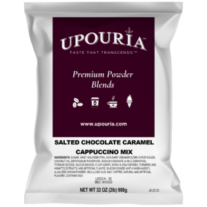 UPOURIA® Salted Chocolate Caramel Cappuccino Mix (6) 2 lb Pouches
