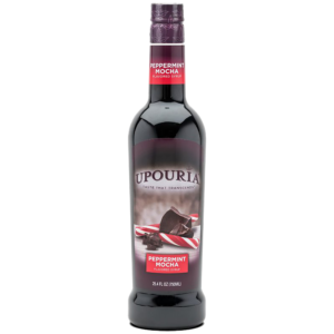 UPOURIA Peppermint Mocha (12) 750 mL Bottles with (6) Pumps