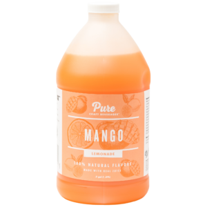 Pure Craft Beverages™ Mango Lemonade (6) 1/2 Gallon Bottles