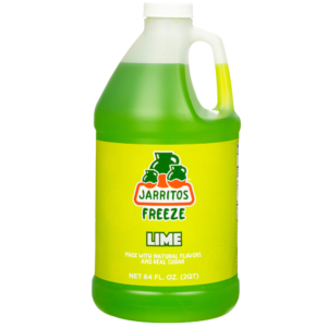 Jarritos Freeze Lime FUB (6) 1/2 Gallon Bottles