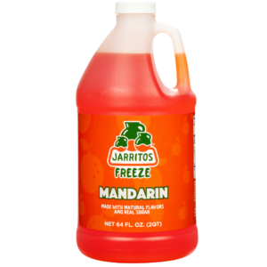 Jarritos Freeze Mandarin FUB (6) 1/2 Gallon Bottles