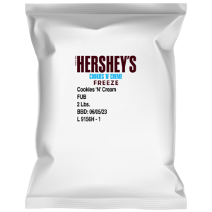HERSHEY'S Freeze Cookies and Cream FUB (12) 2 lb Pouches