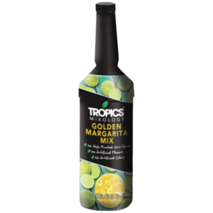 Tropics Mixology Golden Margarita Mix (12) 1 Liter Bottles