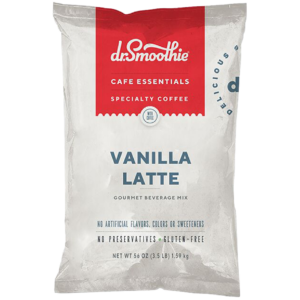Dr. Smoothie Cafe Essentials Vanilla Latte (5) 3.5 lb Pouches