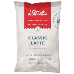 Dr. Smoothie Cafe Essentials Classic Latte (5) 3.5 lb Pouches