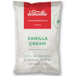 Dr. Smoothie Cafe Essentials Vanilla Cream (5) 3.5 lb Pouches