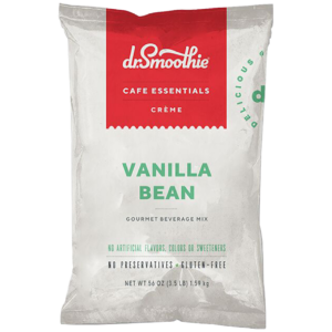 Dr. Smoothie Cafe Essentials Vanilla Bean (5) 3.5 lb Pouches