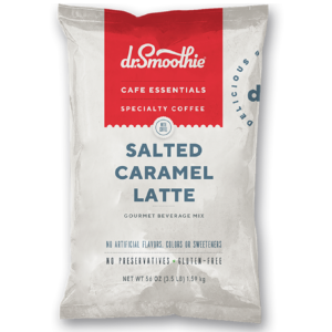 Dr. Smoothie Cafe Essentials Salted Caramel Latte (5) 3.5 lb Pouches