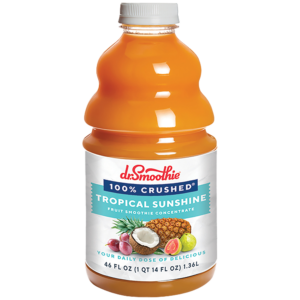 Dr. Smoothie 100% Crushed Tropical Sunshine (6) 46 oz Bottles
