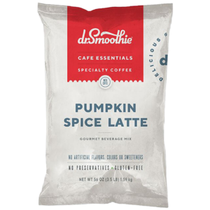 Dr. Smoothie Cafe Essentials Pumpkin Spice Latte (5) 3.5 lb Pouches