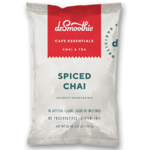 Dr. Smoothie Cafe Essentials Spiced Chai (5) 3.5 lb Pouches