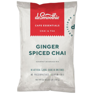 Dr. Smoothie Cafe Essentials Ginger Spiced Chai (5) 3.5 lb Pouches