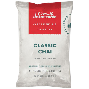 Dr. Smoothie Cafe Essentials Classic Chai (5) 3.5 lb Pouches
