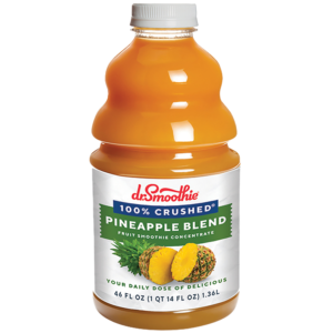 Dr. Smoothie 100% Crushed Pineapple Blend (6) 46 oz Bottles