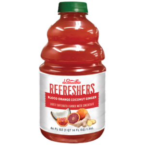 Dr. Smoothie Refreshers Blood Orange Coconut Ginger (6) 46 oz Bottles