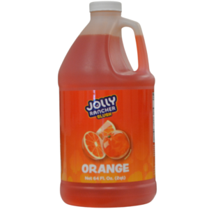 JOLLY RANCHER Orange FUB (6) 1/2 Gallon Bottles