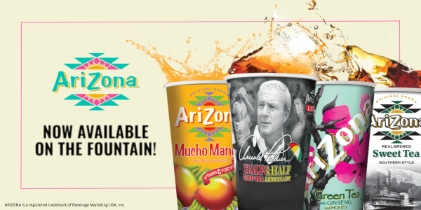 Arizona Teas available four products in Cup