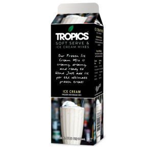 Tropics Mixology Ice Cream Mix (12) 32 oz Cartons