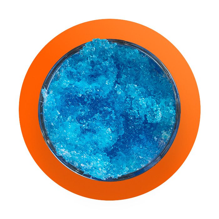 blue slushie drink