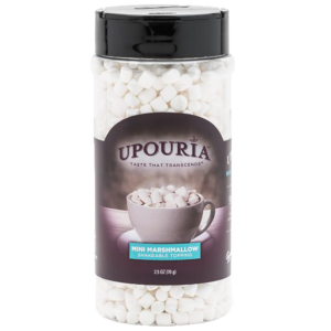 UPOURIA Mini Marshmallow Topper (12) 2.5 oz Bottles